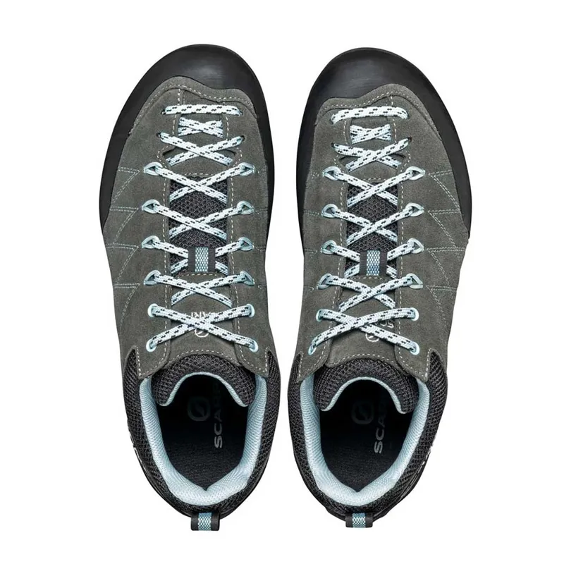 Scarpa Womens Crux Shoes - Shark-Blue-Radiance-1